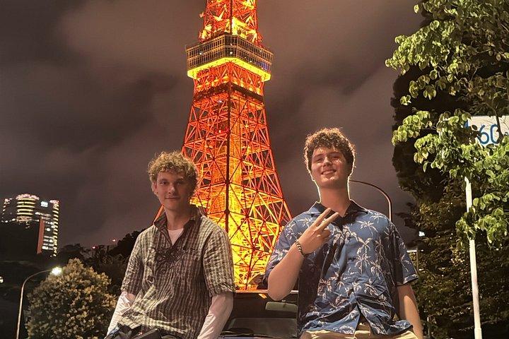 東京ドリフトナイトツアー：R34＆GT-Rで夜の大黒PAへ