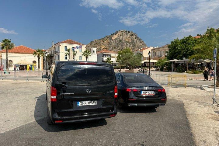 Transfer privado de Atenas para Nafplion