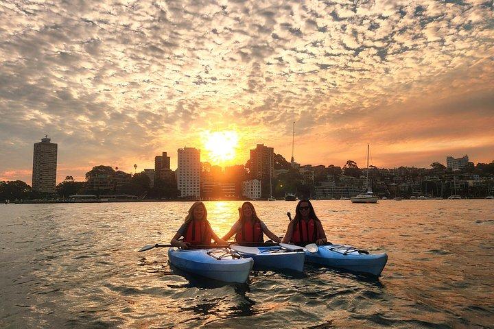 Sydney Sunset Kayaking Experience for Small Groups
