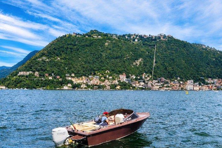 Lake Como Private Classic Boat Experience from Como