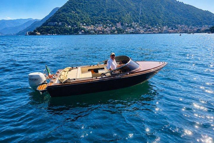 Lake Como Private Classic Boat Experience from Como