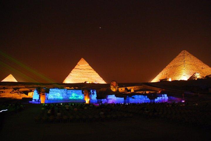 Sound and Light Show at Giza Pyramids