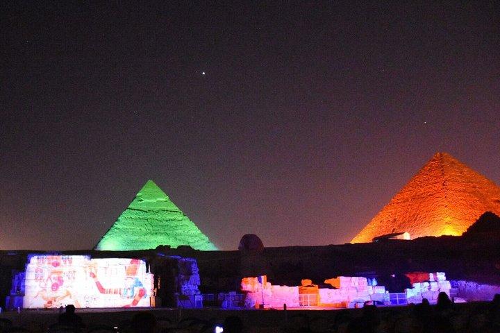 Sound and Light Show at Giza Pyramids