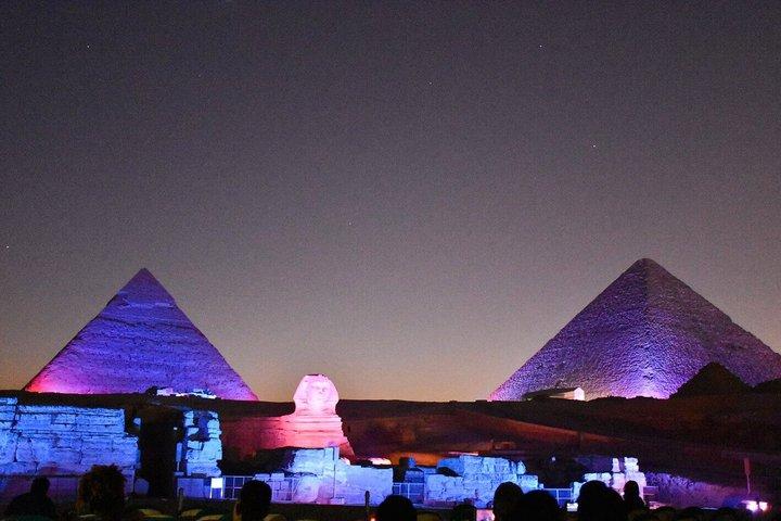 Sound and Light Show at Giza Pyramids