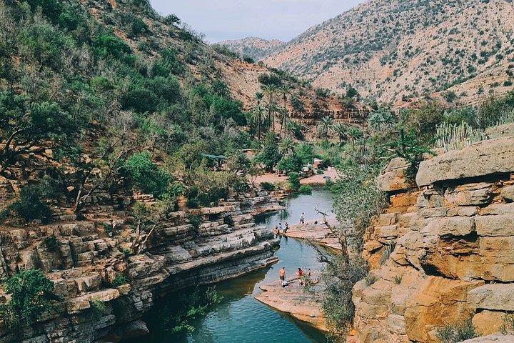 Excursion paradise valley and Taghazout Timlaline