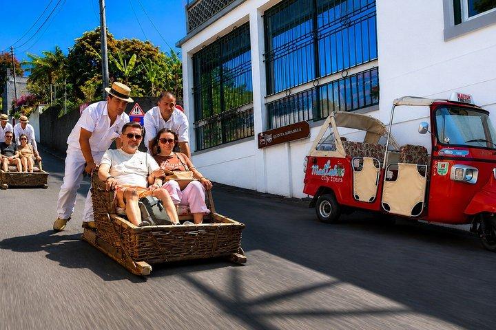 Madeira Monte Tobbogans and Old Town Tuk Tuk Tour by MadTuk