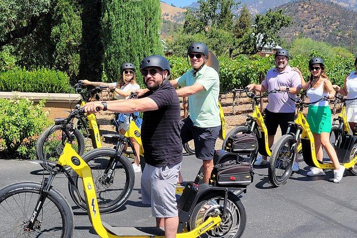 Napa Valley Wine Tasting E Bike Tour