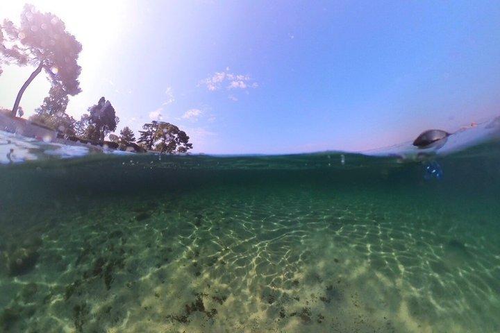 Cap d'Antibes: Scooter, Snorkeling and private Paddle.