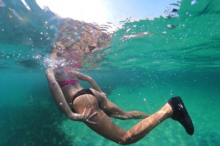 Cap d'Antibes: Scooter, Snorkeling and private Paddle.