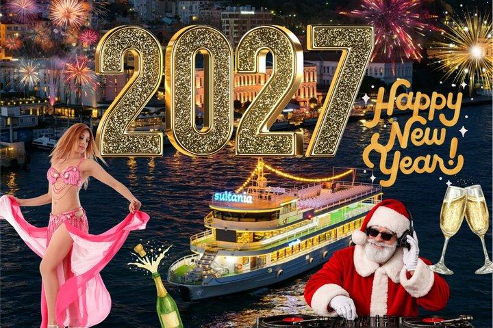 イスタンブール大晦日2027年ボスポラス島ディナー＆パーティークルーズ