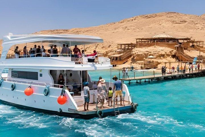 Orange Bay Island Schnorchelkreuzfahrt Hotel Transfers von Hurghada