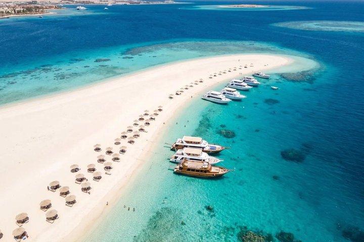 Orange Bay Island Snorkeling Cruise Hotel Transfers from Hurghada