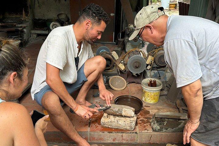 Hanoi: Hands-On Knife Making Workshop with Master Blacksmith