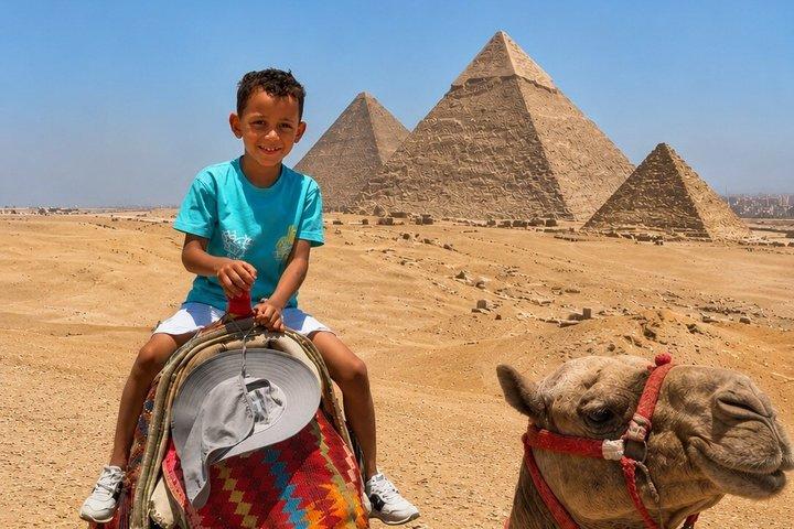 Visning af Grand Egyptian museum King Tut & Giza pyramider , Sphinx