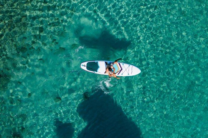 Zadar : Excursion en bateau d'évasion aux 3 îles avec boissons, SUP et plongée en apnée