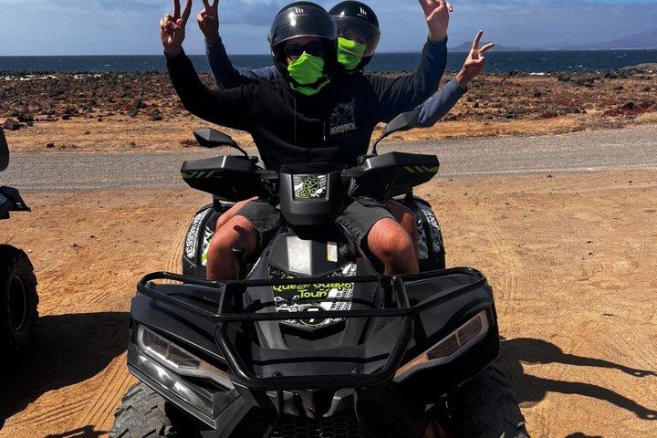 Volcano Hike and Meeting with Squirrels on Quad Bike
