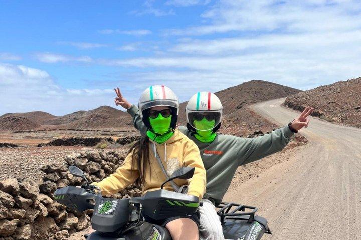 Excursion aux volcans et rencontre en quad avec les écureuils