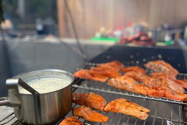 Ketchikan Fireside Feast: Open-Fire Salmon & Reindeer Dinner