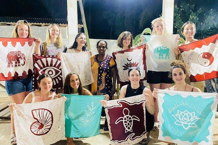 Batik Making Workshop in Galle