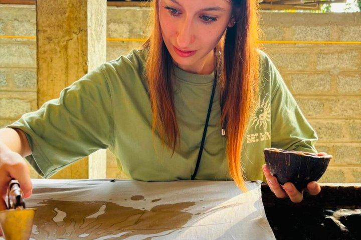 Taller de Batik Making en Galle