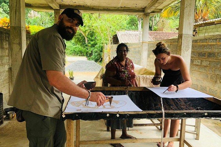 Batik Making Workshop in Galle