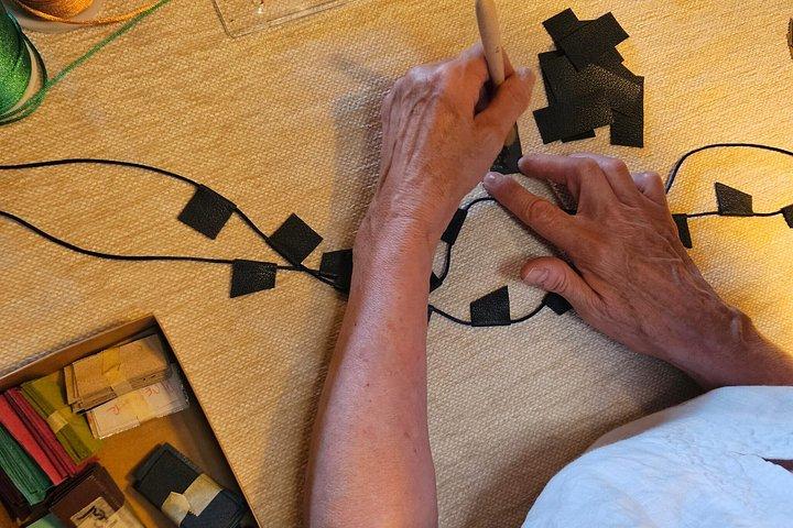 3 Hours Leather Necklace Workshop in Rome