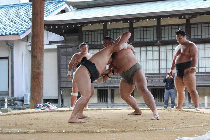 福岡朝稽古と博多旧市街