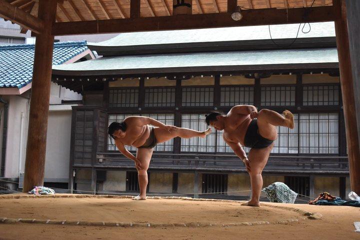 福岡朝稽古と博多旧市街