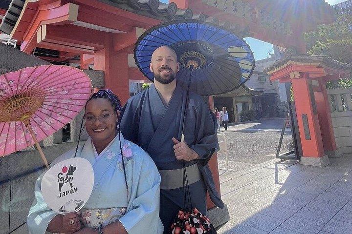 東京 : プライベート着物撮影＆茶室