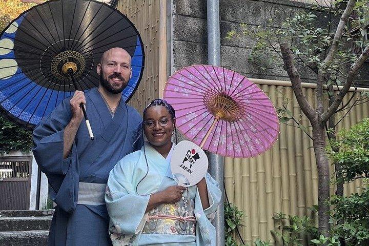 東京 : プライベート着物撮影＆茶室