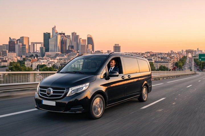 Parijs : CDG Airport Privétransfer ⇄ Stadscentrum/Disneyland