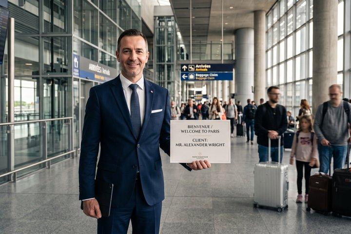 Parigi : Trasferimento privato dall'aeroporto CDG ⇄ Centro città/Disneyland