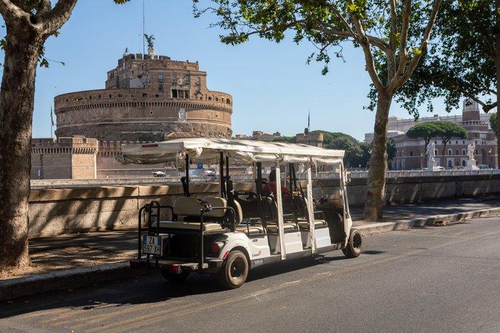 Roma Golf carrello Tour perle nascoste con caffè e gelato