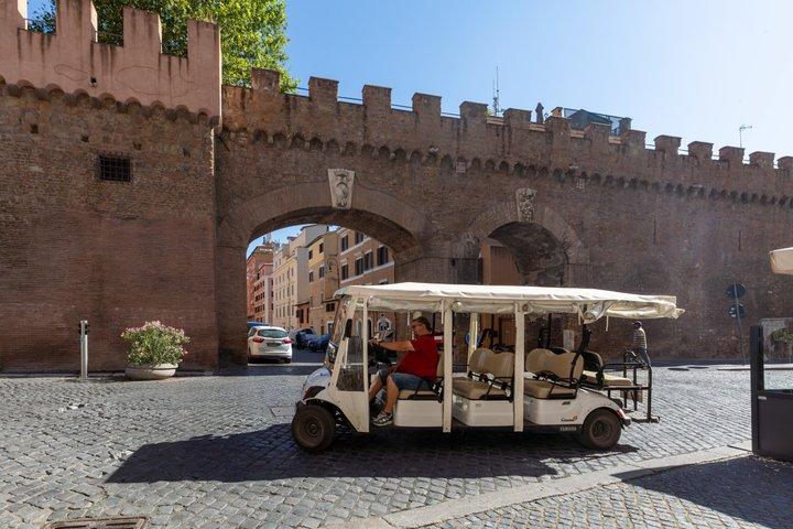 Roma Golf carrello Tour perle nascoste con caffè e gelato