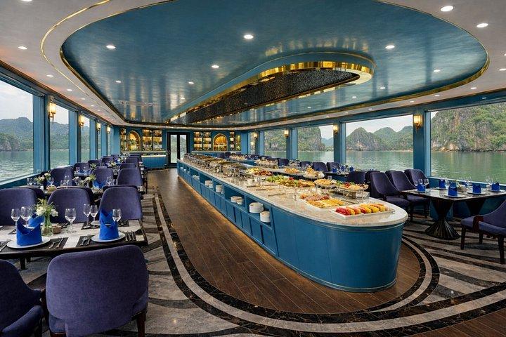 ハノイ：アルカディ豪華クルーズハロン湾日帰りツアー（ビュッフェランチ付き）