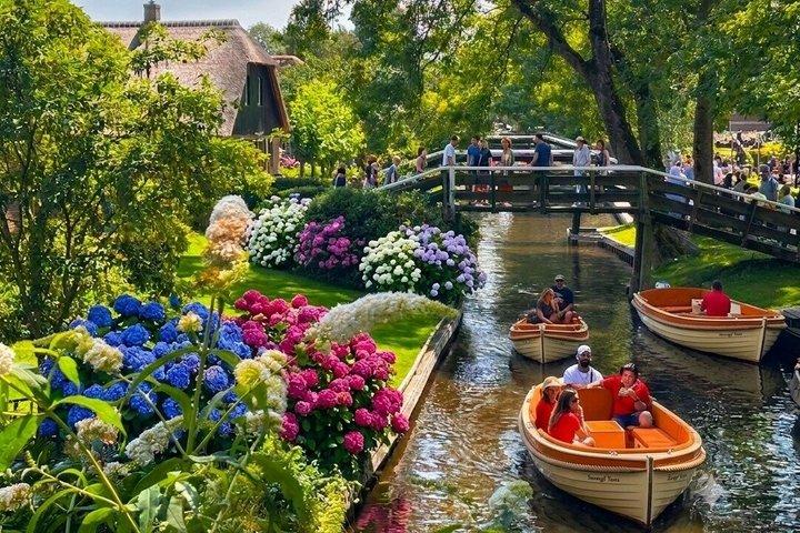 De Amsterdã para Giethoorn Day Trip & Cruzeiro de Canal