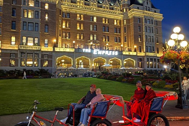 Visite privée privée du pédicab en vedette à Victoria