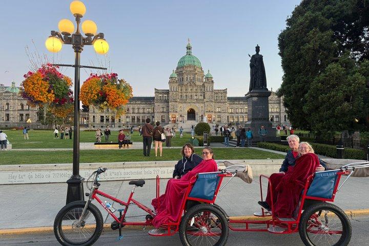 Visite privée privée du pédicab en vedette à Victoria