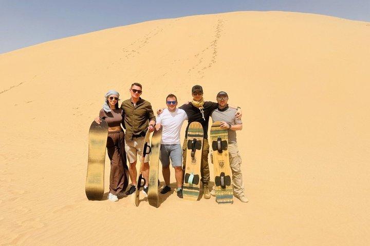 AgadiR : Esperienza di gruppo guidata con sandboard e giro in cammello al tramonto