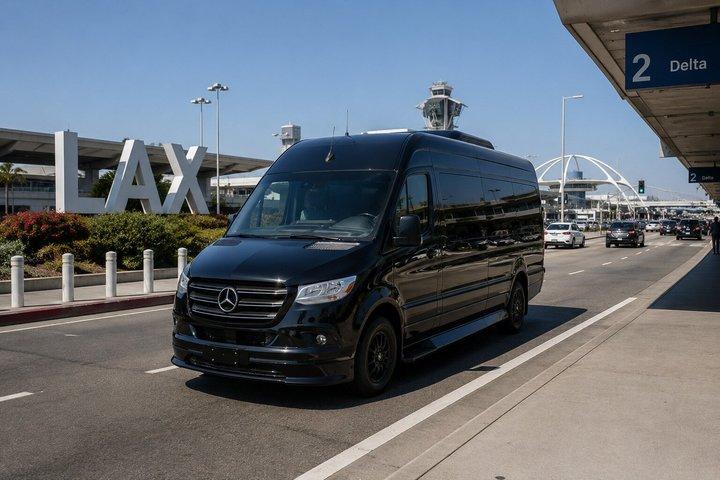 Private Luxury Mercedes Sprinter Transfer from LAX