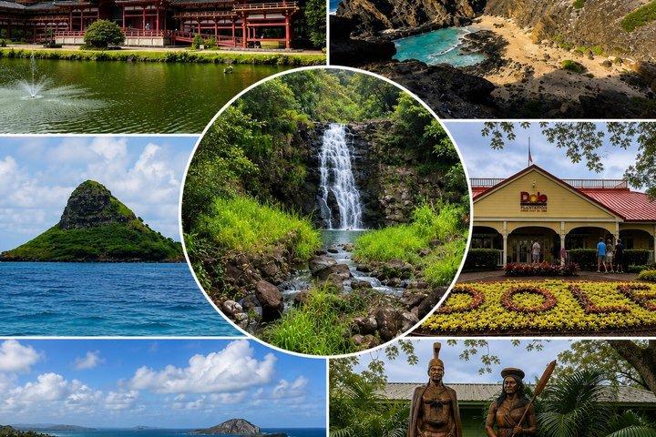 Waimea WaterFalls & Oahu Circle Island Tour with Byodo-In Temple
