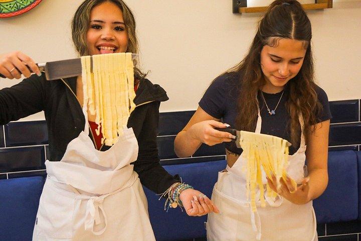 パスタティラミスとプロセッコのローマ料理教室