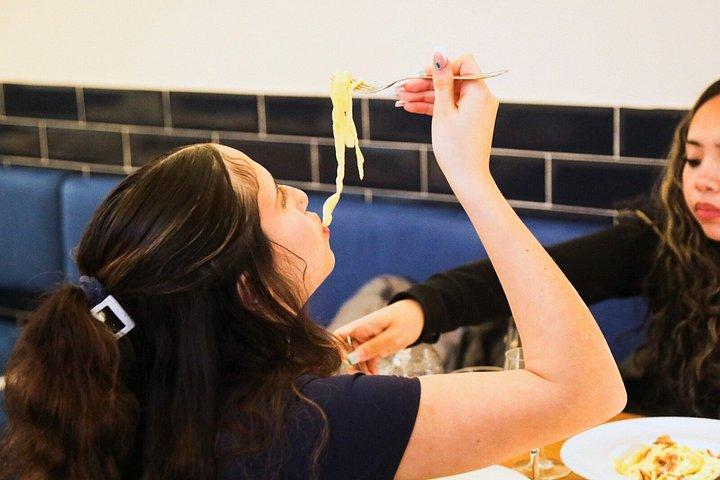 パスタティラミスとプロセッコのローマ料理教室
