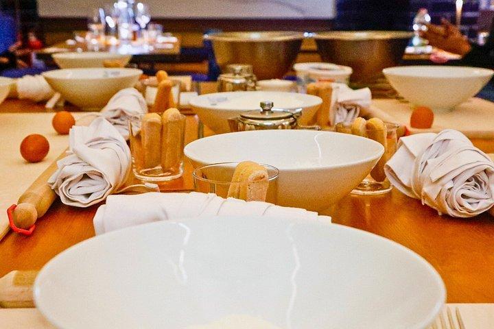 パスタティラミスとプロセッコのローマ料理教室