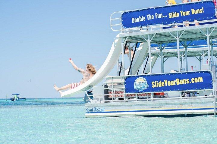 13 - Pessoa Destin Double-Decker Pontoon Barco Charter com Capitão