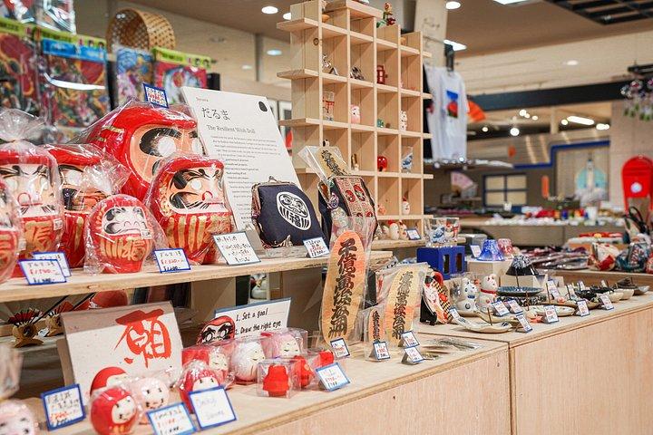 Calligraphy Workshop at Traditional Folk Craft Shop in Hiroshima