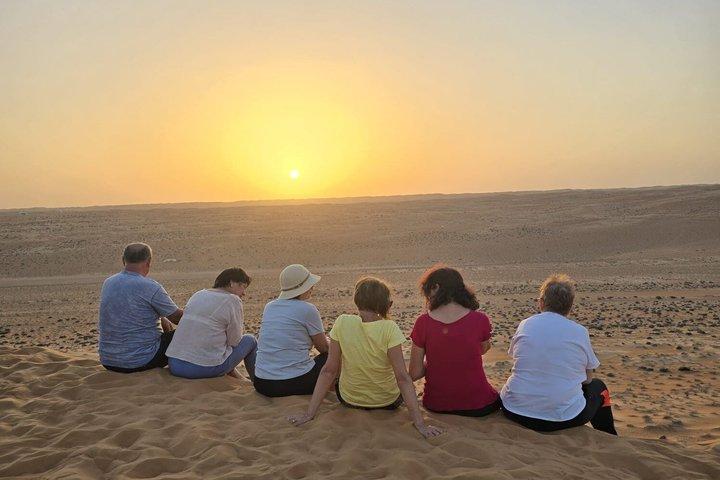 Shared Wadi Bani Khalid and Wahiba Sands Sunset Tour