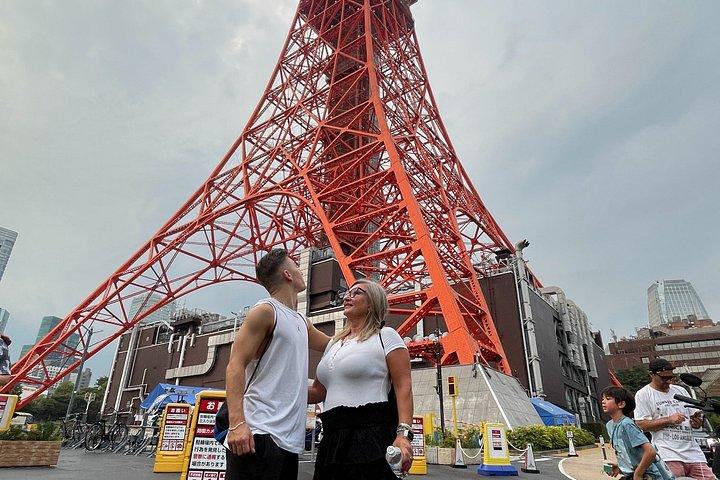 東京タワーエリア 3時間ガイド付きEバイクツアー