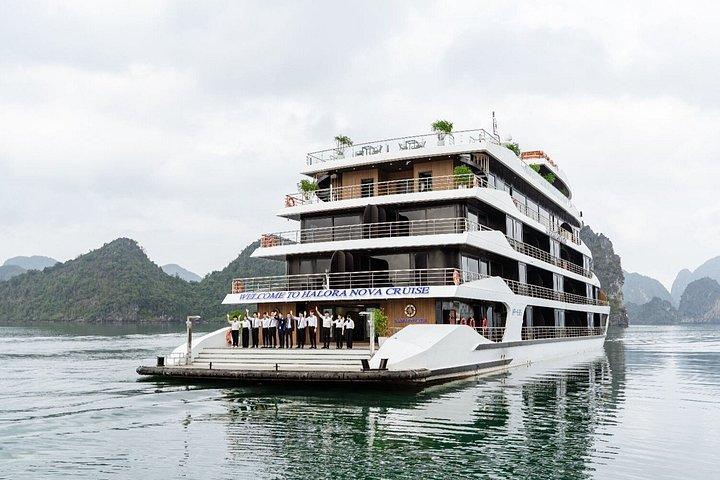 ハノイ発ハローラ・ノヴァクルーズ2日間豪華宿泊クルーズ