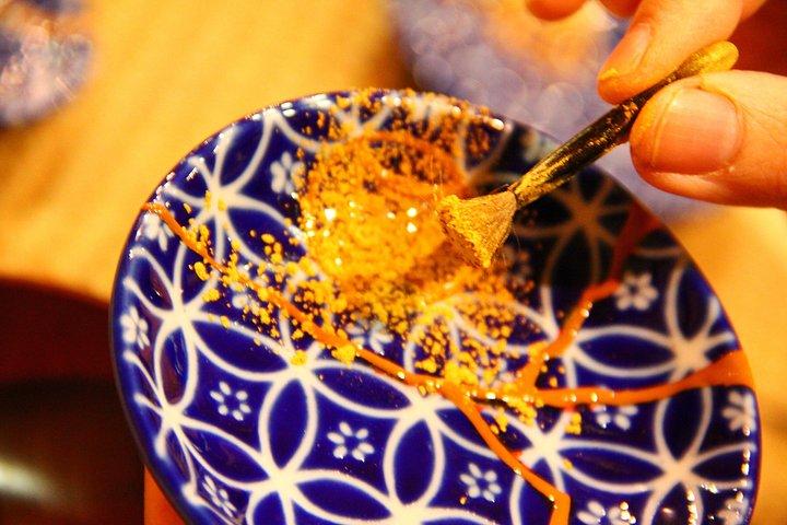 東京での日本語金継ぎワークショップ金継ぎの芸術